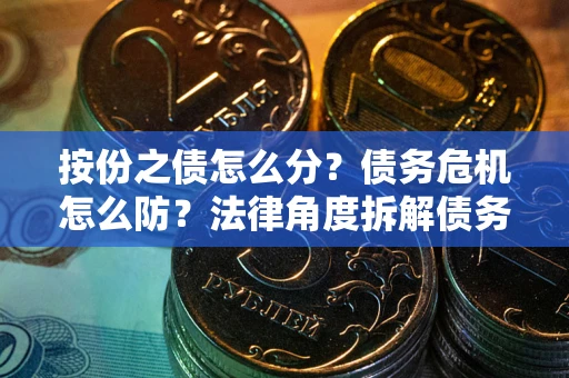 武汉按份之债怎么分？债务危机怎么防？法律角度拆解债务分配与风险自保指南