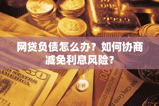 武汉网贷负债怎么办？如何协商减免利息风险？