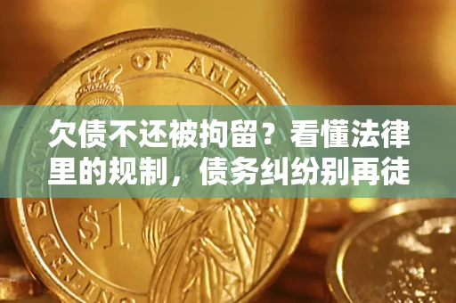 武汉欠债不还被拘留？看懂法律里的规制，债务纠纷别再徒劳奔波