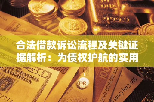 武汉合法借款诉讼流程及关键证据解析：为债权护航的实用指南