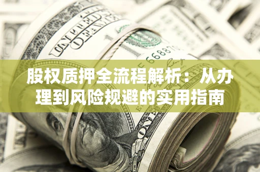 武汉股权质押全流程解析：从办理到风险规避的实用指南