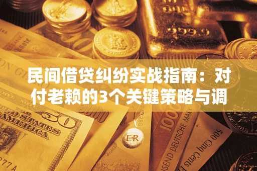 武汉民间借贷纠纷实战指南：对付老赖的3个关键策略与调解盲区解析