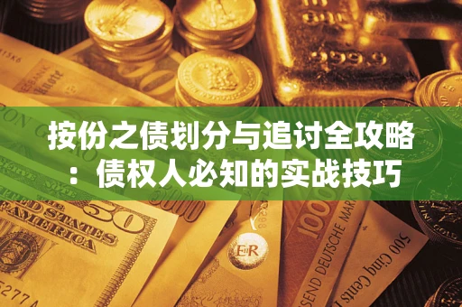武汉按份之债划分与追讨全攻略：债权人必知的实战技巧