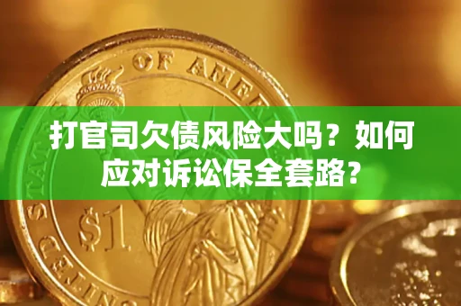 武汉打官司欠债风险大吗？如何应对诉讼保全套路？