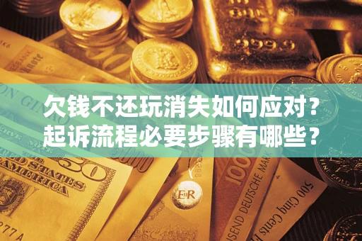 武汉欠钱不还玩消失如何应对？起诉流程必要步骤有哪些？